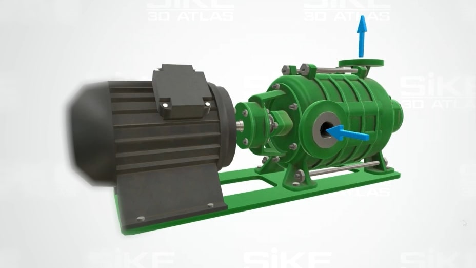 Нефтяные насосы типа НМ, НПВ - 3D Атлас